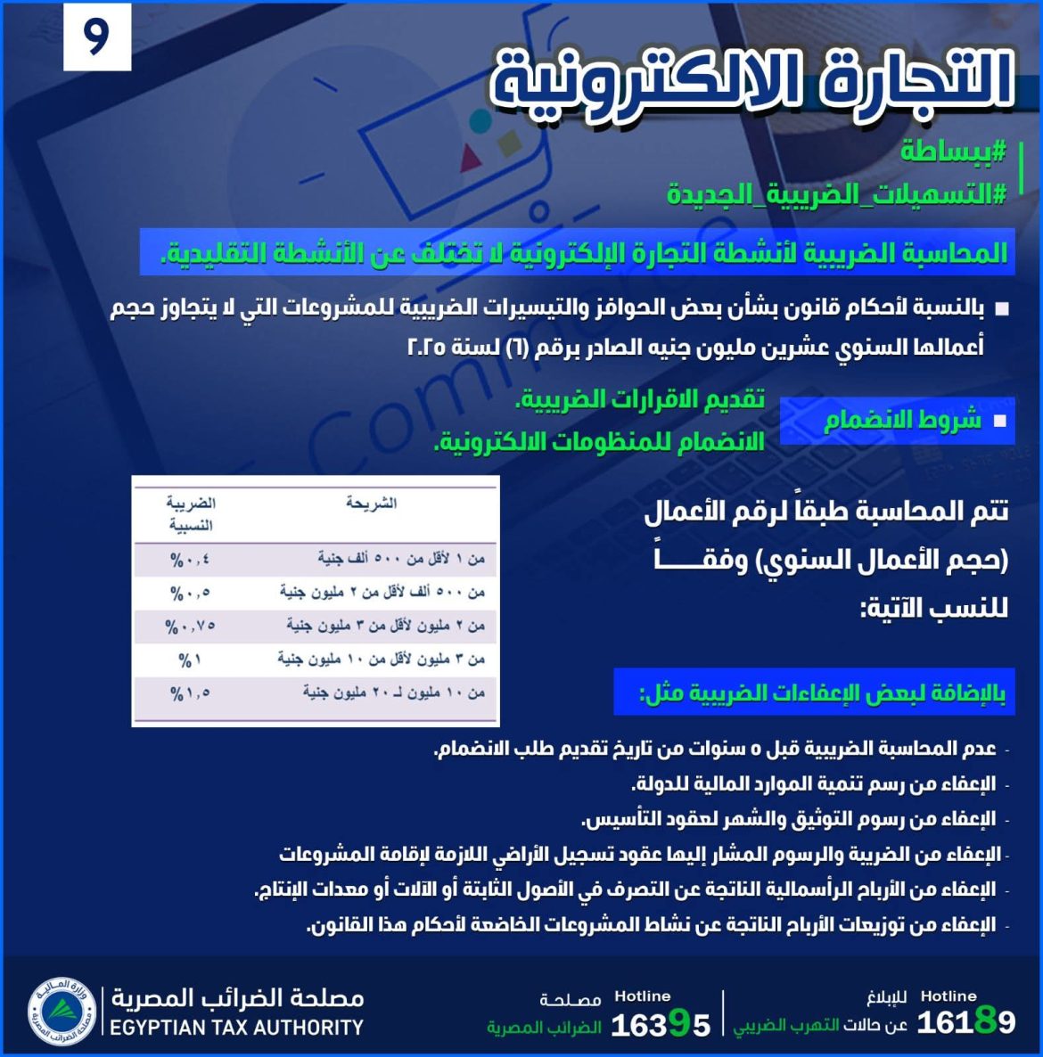 الضرائب المصرية